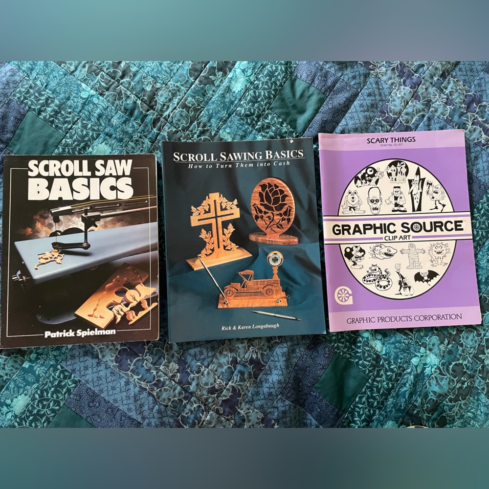 Scroll Saw Pattern Books Set of 3